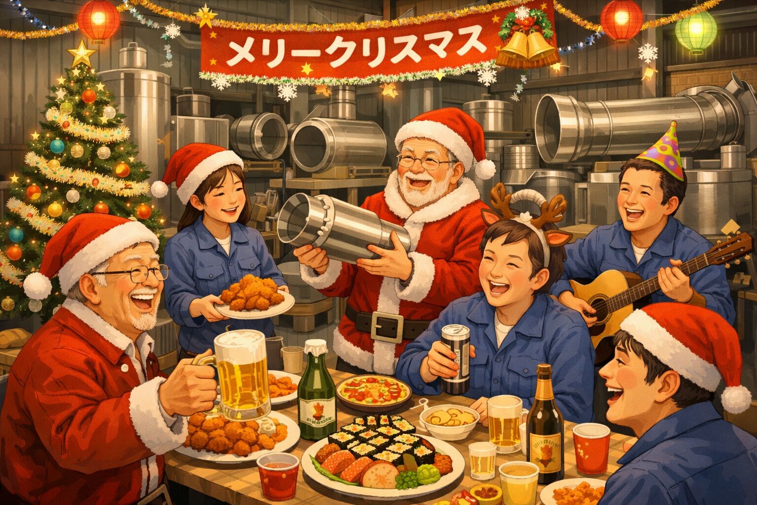 「メリークリスマス」へリンク