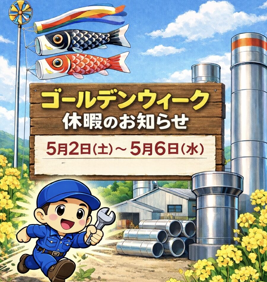 「GW休業のお知らせ」へリンク