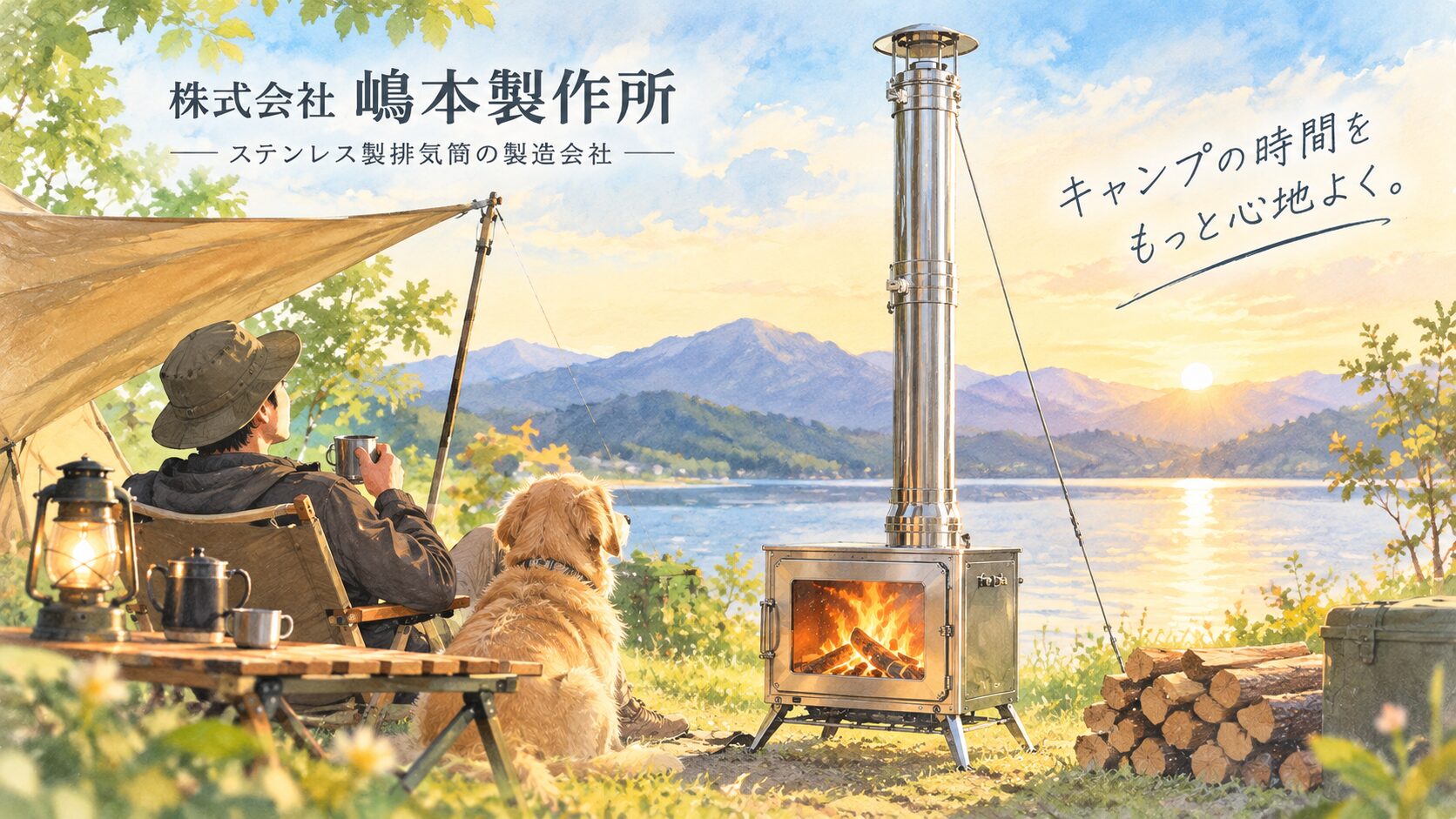 「お使いのアウトドア用品のカスタムにも」へリンク